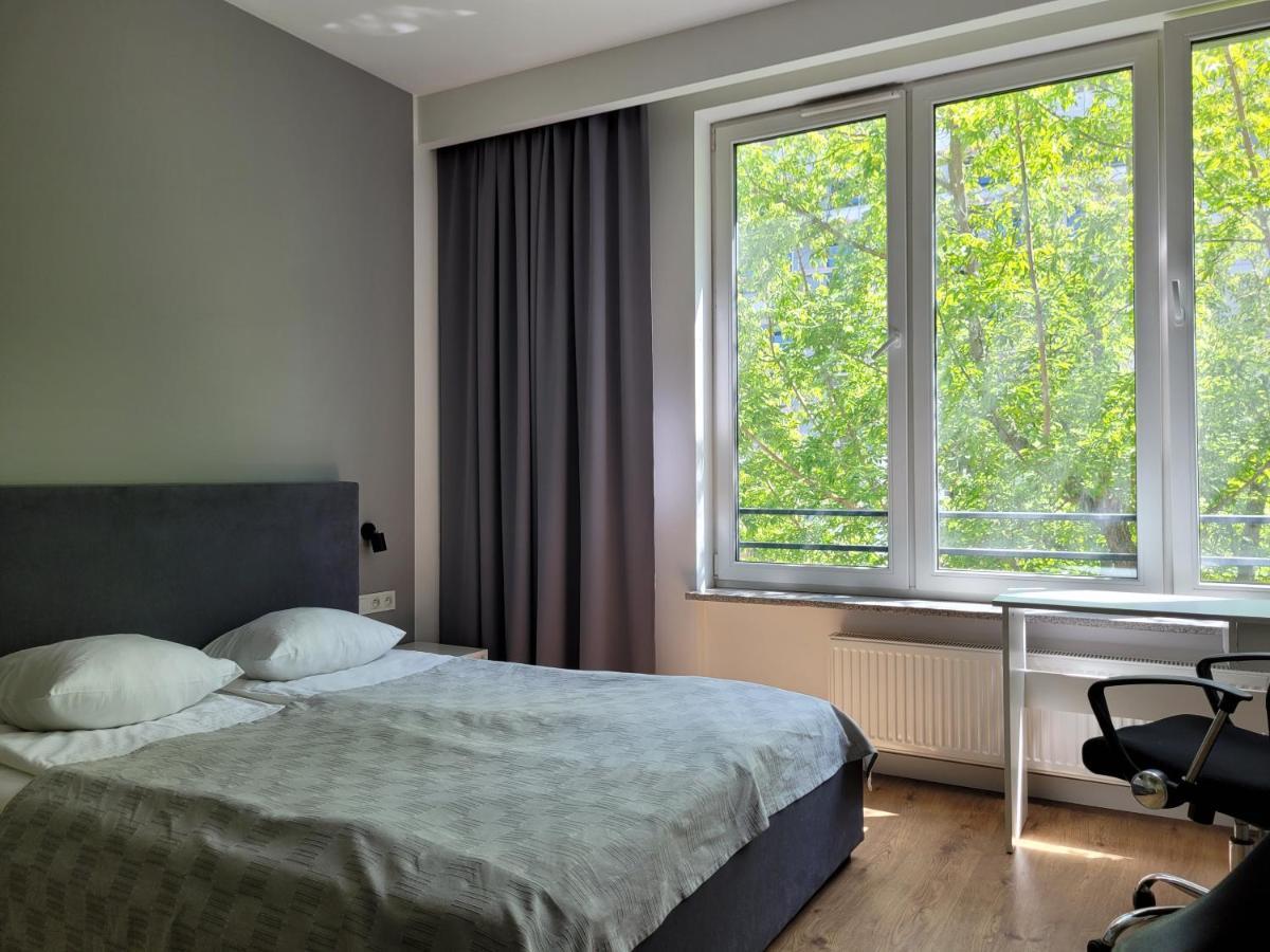 Chopin Apartments Expo วอร์ซอ ภายนอก รูปภาพ